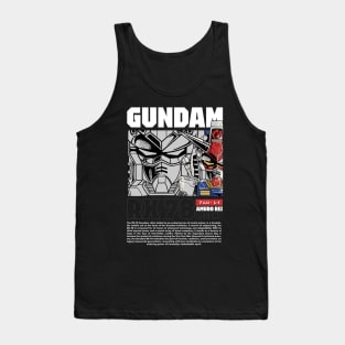 RX78 Japanese Mecha Tank Top